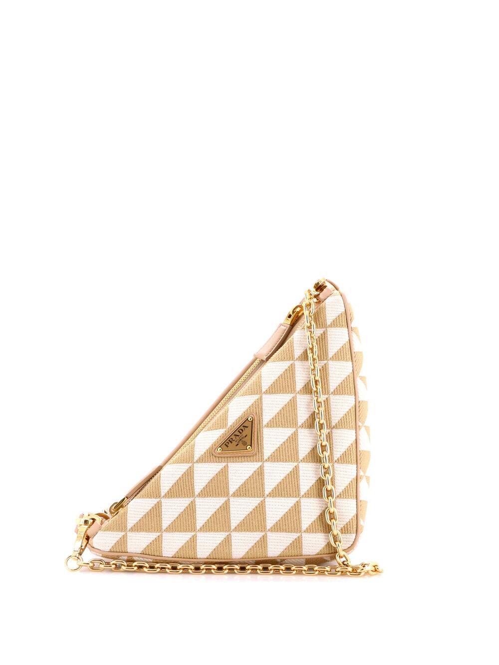 Prada Double Symbole Triangle Bag #348020P23B
